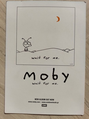 Κάρτα 2 όψεων ΕΜΙ - Moby (Wait for me) & Placebo (Battle for the sun) μεταχειρισμένη