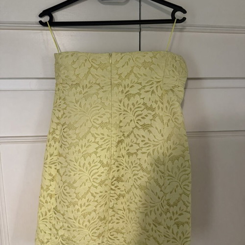 Mango mini dress, yellow, size M
