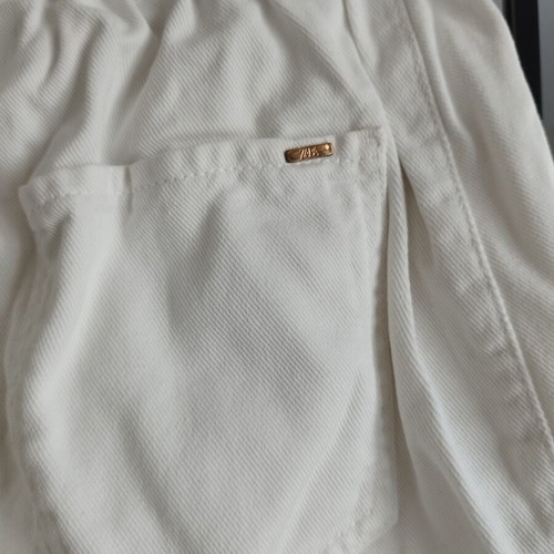 Mom Fit Jeans new, white, size S