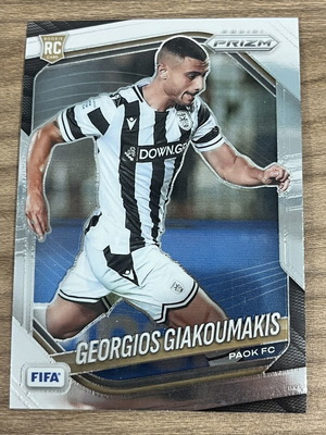 2025-26 Panini Prizm FIFA Soccer RC Georgios Giakoumakis card like new