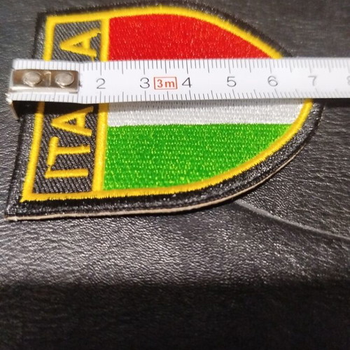 Italia embroidered patch new with vibrant colors