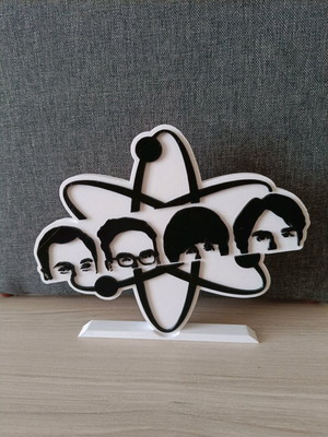 The Big Bang Theory collectible figure new, 3d printing