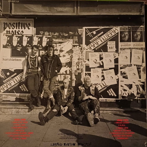 The Exploited Apocalypse Tour 1981 LP like new, limited edition, red vinyl, punk