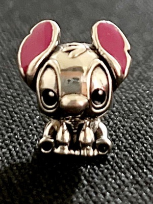 Ασημένιο 925 γούρι Stitch, χειροποίητο