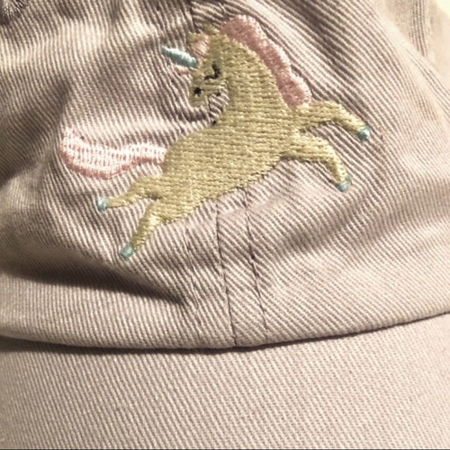 H&M Baby Lilac Jockey Hat New Unicorn 12-18 Months