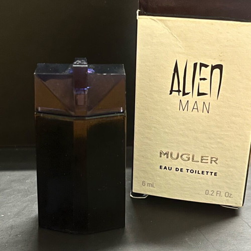 Mugler Alien Man mini perfume Eau de Toilette like new 6ml
