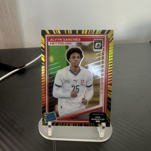 2025/2026 Panini Donruss Alvyn Sanches Rated Rookie Optic Electricity card new