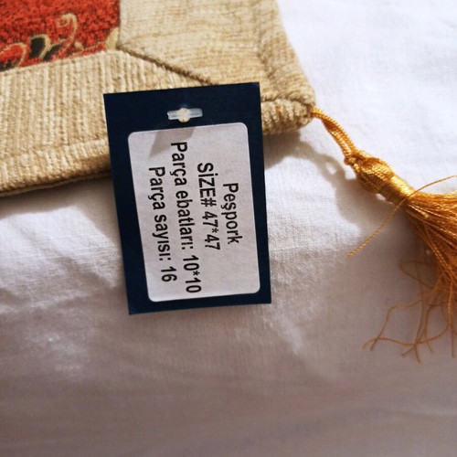 Handmade pillowcase new, decorative from Turkey
