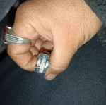 Harley Davinson silver ring like new