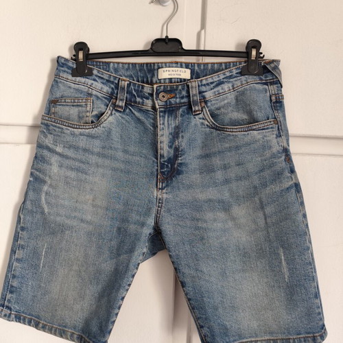 Jean shorts in good condition, size M, blue