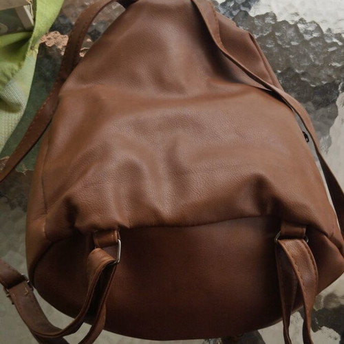 Backpack slightly used brown without damages