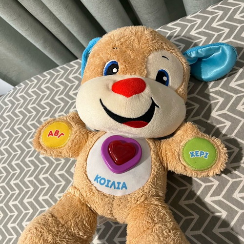 Educational dog toy used, broken mechanism