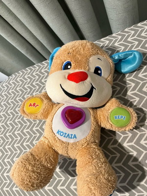 Educational dog toy used, broken mechanism