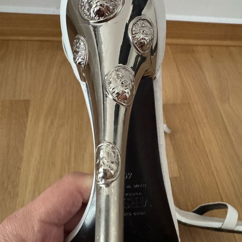 Versus by Versace high heels used No 40 with Lion Head heel