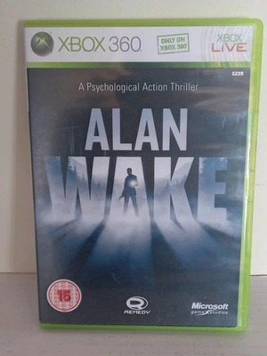 Alan Wake Xbox 360 σαν καινούργιο, παιχνίδι δράσης και περιπέτειας