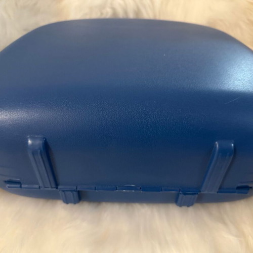 Toiletry bag travel case new blue