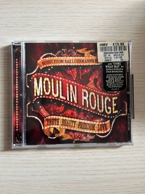 Moulin Rouge musical soundtrack CD used