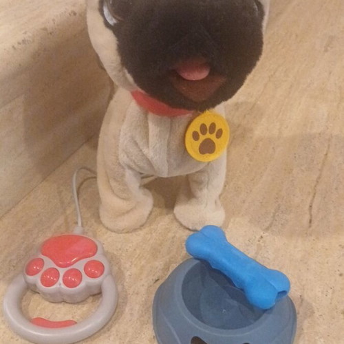 Mechanical dog like new with movement and sound