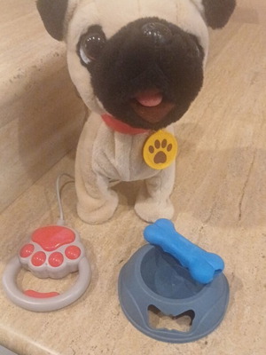 Mechanical dog like new with movement and sound