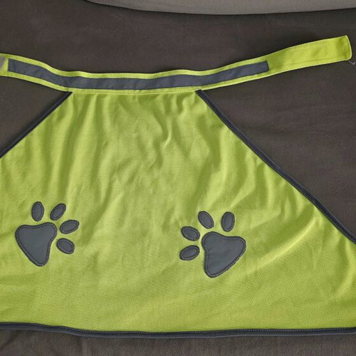 Dog vests and fabric toy like new, various sizes