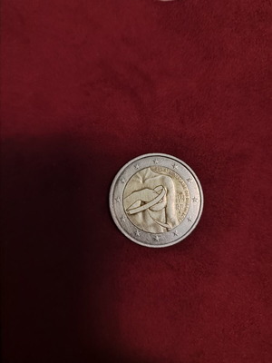 France 2 Euro 2017 commemorative coin, 25th anniversary Pink Ribbon