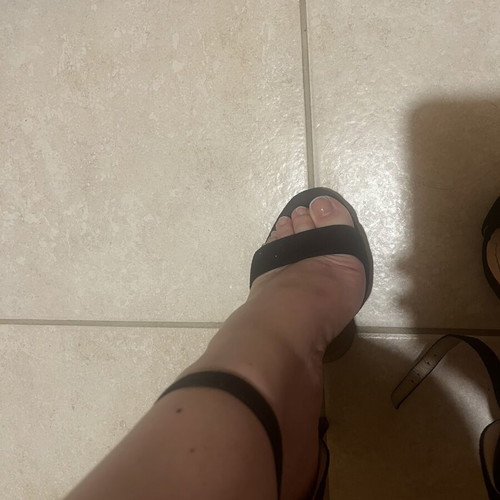 Sandals used, all given together, size 37, multicolor