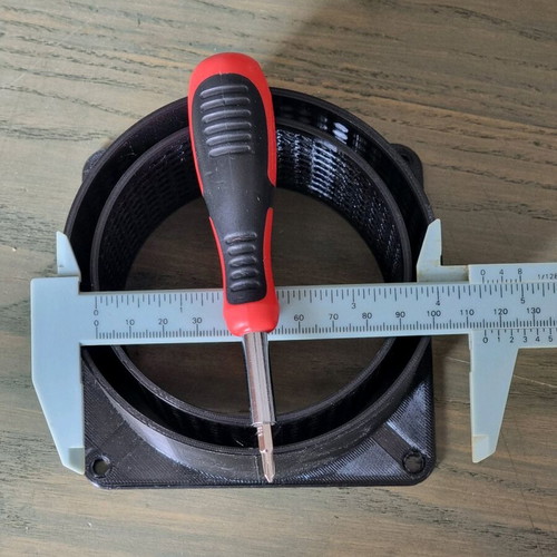 Intake and exhaust funnels for miners with 120mm fans new