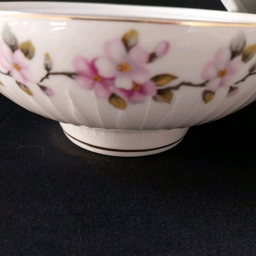 Scherzer Bavaria porcelain large vintage fondue pot