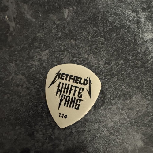 Metallica M72 tour pick James