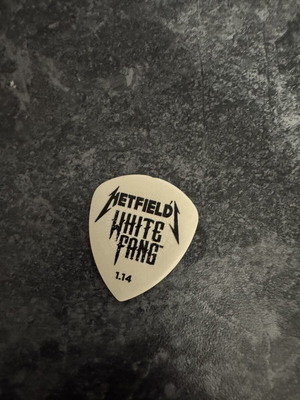 Metallica M72 tour pick James