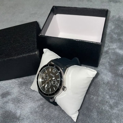 Men's watch like new, black