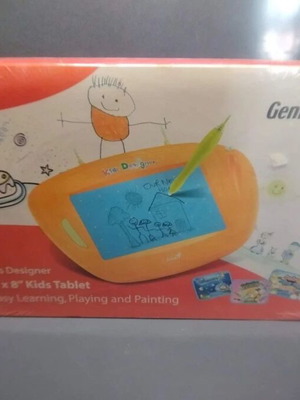 Genius Kids Designer electronic learning tablet new