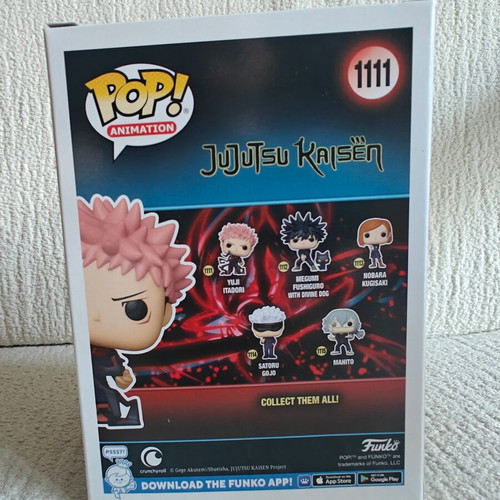 Funko Pop Jujutsu Kaisen Yuji Itadori 1111 Protector new