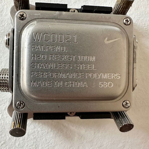 Nike Hammer watch used, silver, without strap