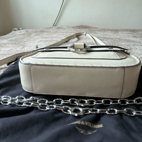 Zadig & Voltaire bag like new, white