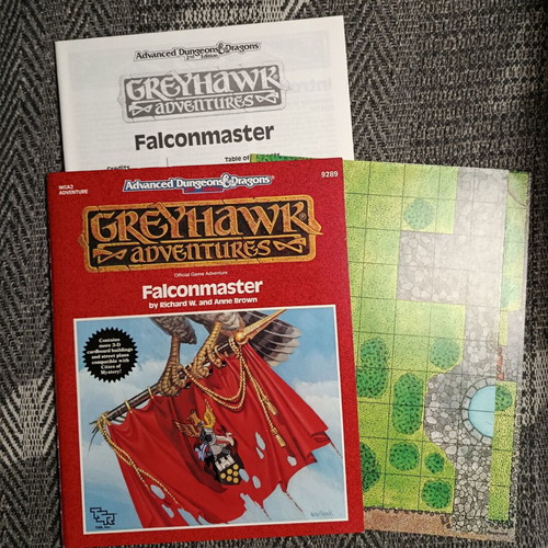Dungeons & Dragons Greyhawk Adventures Falconmaster book used