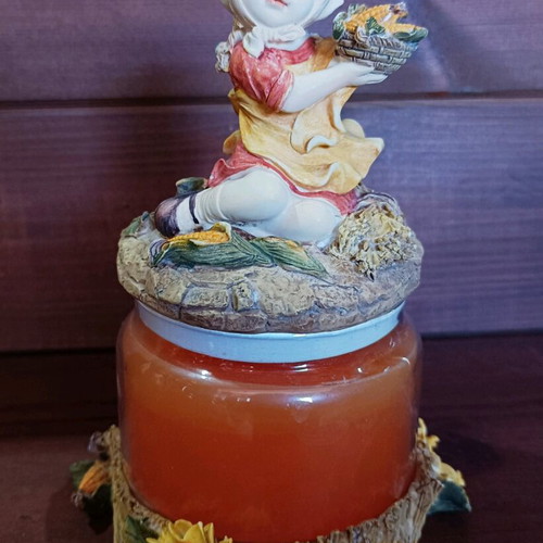 Vintage decorative girl candle 90s new