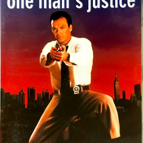One Man's Justice DVD μεταχειρισμένη ταινία δράσης με Michael Keaton
