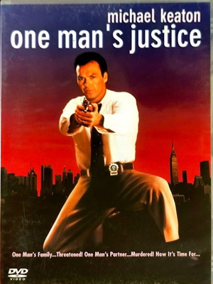 One Man's Justice DVD употребяван екшън филм с Майкъл Кийтън
