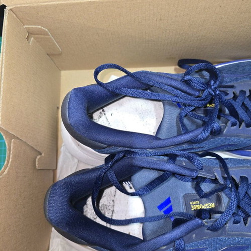 Adidas men's running shoes used, size 45, blue