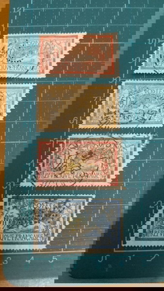 Γαλλία Γραμματόσημα 1900 liberty and peace