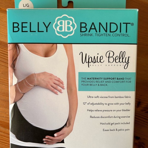 Belly Bandit Upsie maternity and nursing belt beige new