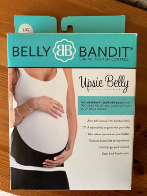 Belly Bandit Upsie maternity and nursing belt beige new