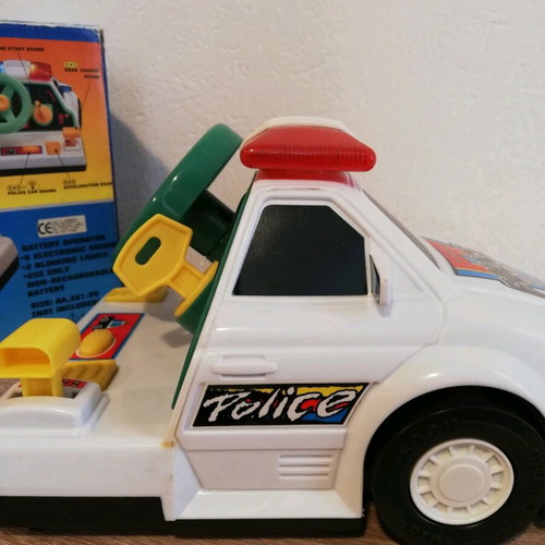 Real sound dashboard police cockpit unused