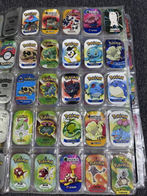 Pokemon Metal Tags large collection