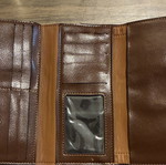 Card wallet, brown
