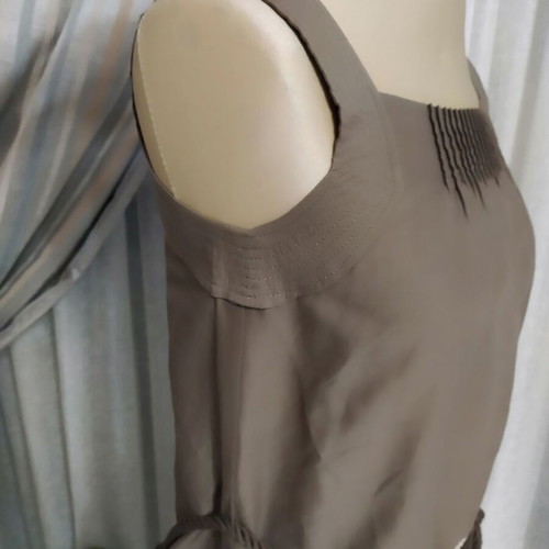 Brown blouse new with cord, size 38