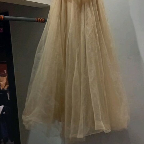 Nifiko dress new, size M 38 10, beige Favela
