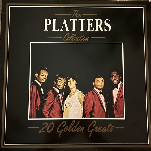 The Platters Collection vinyl record used with minor scratches