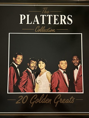 The Platters Collection vinyl record used with minor scratches